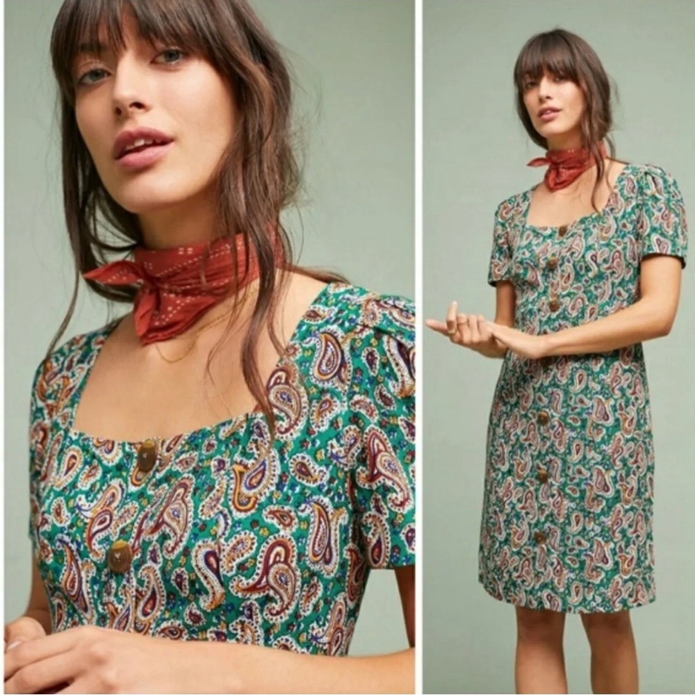 Anthropologie shift dress